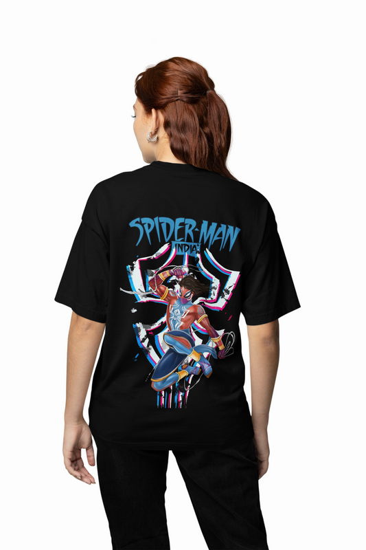 Marvel Spider-Man T-Shirt Oversized Fit Wall-Crawling Fans