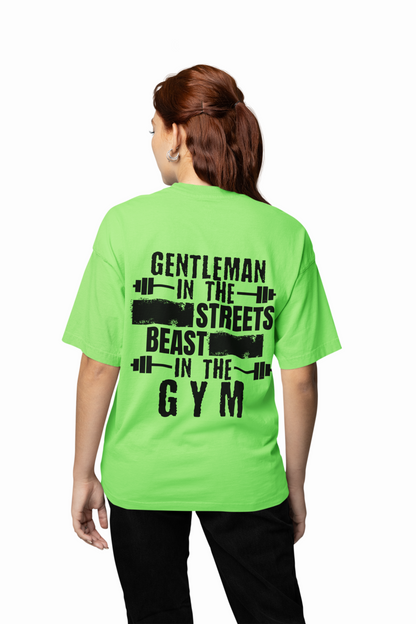 Just Left Gym T-Shirt – Oversized Style with Post-Workout