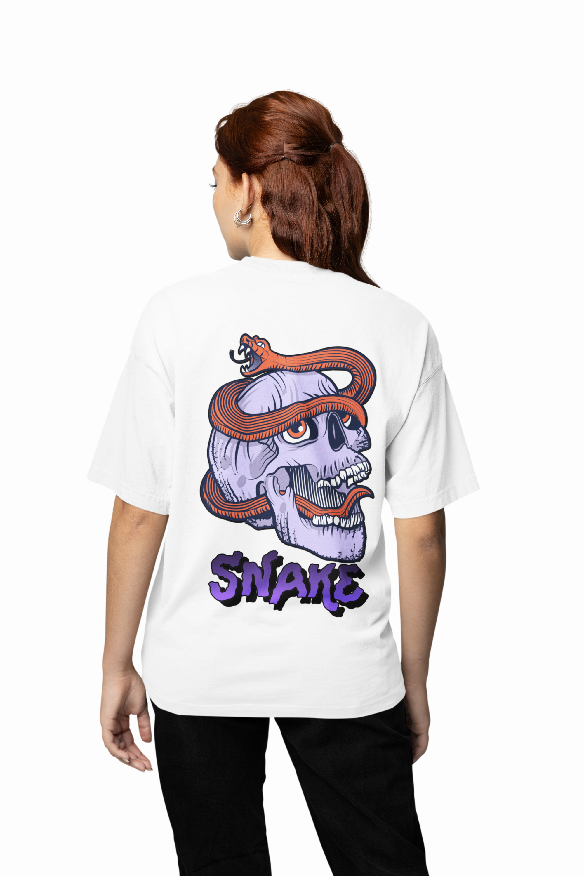 Deadly Snake Oversized T-Shirt