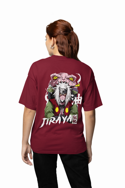 Jiraya Oversized T-Shirt Anime Streetwear Style