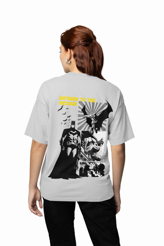 Rescue Batman Oversized T-shirt