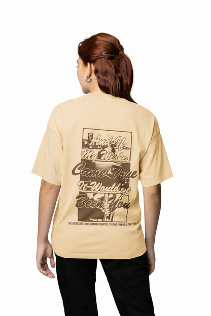 Wishes Come True Oversized T-Shirt for Dreamy Streetwear