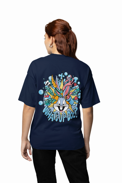What's Up Doc Oversized T-Shirt for Relaxed Daily Comfort