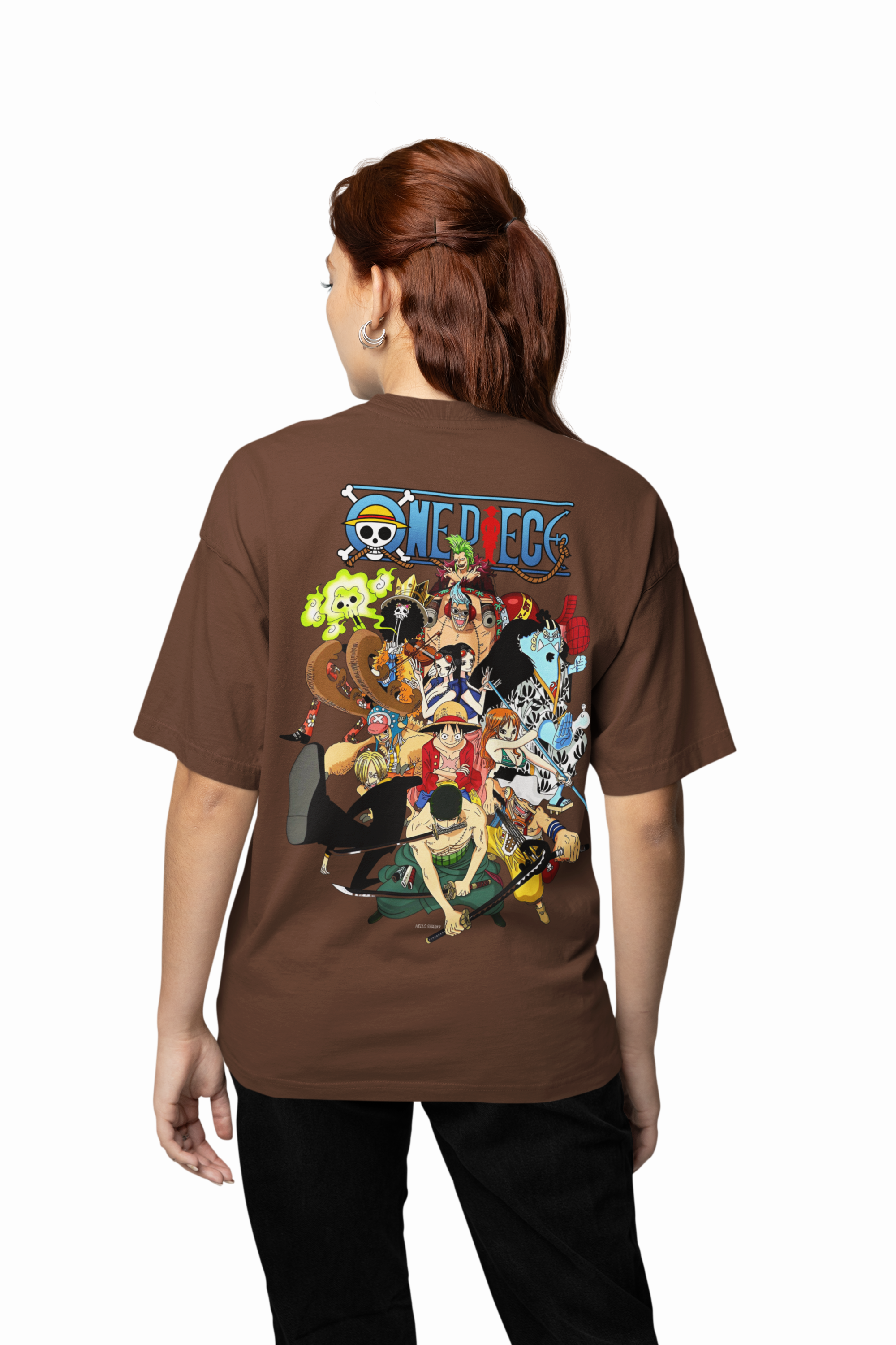 One Piece One Frame Oversized T-Shirt