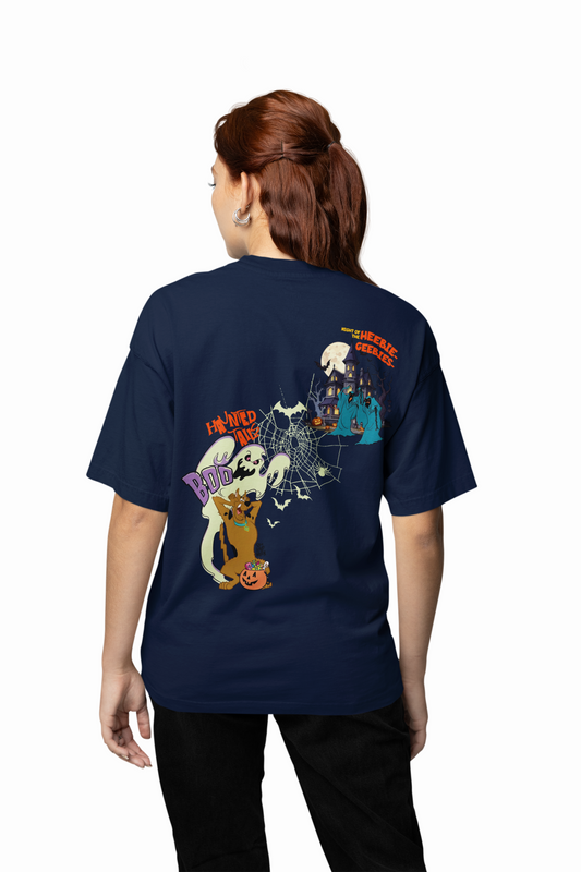 Scooby Doo Cartoon Oversized T-Shirt Fun Vintage Print Style