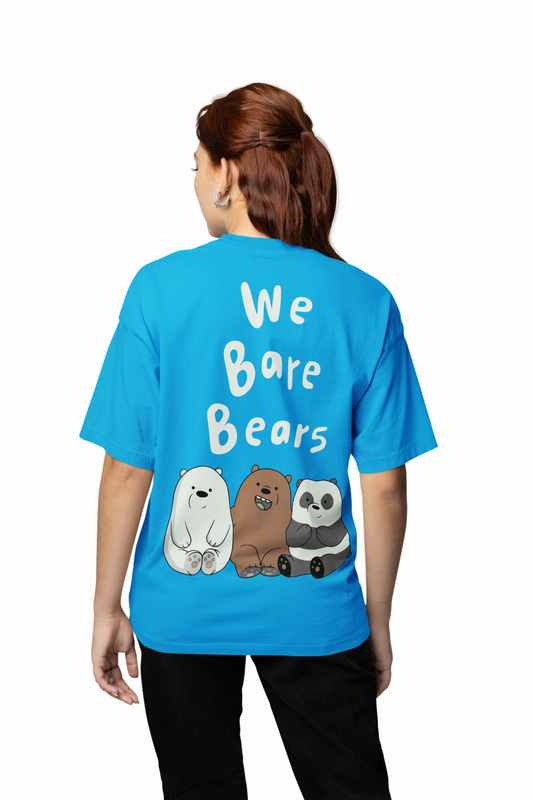 We Are Bears Oversized T-Shirt for Soft Urban Casual Looks
