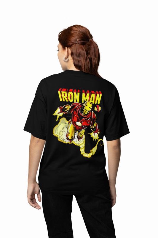 Iron Man Oversized T-Shirt – Bold Premium Streetwear Design