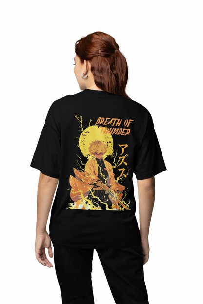 Breath Of Thander Oversized T-Shirts