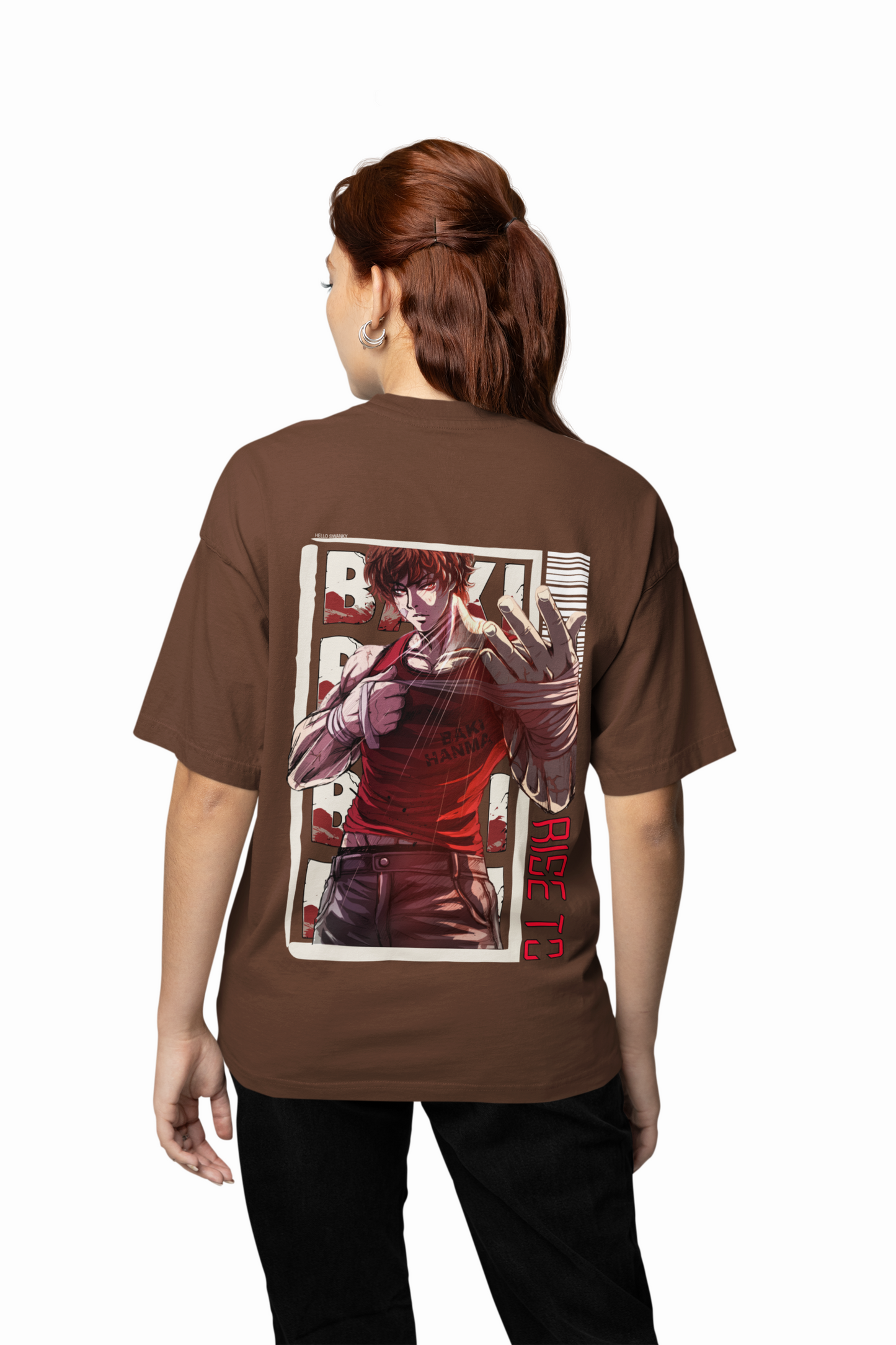 Baki Hanma T-Shirts Fierce Martial Arts Anime for Fight Fans