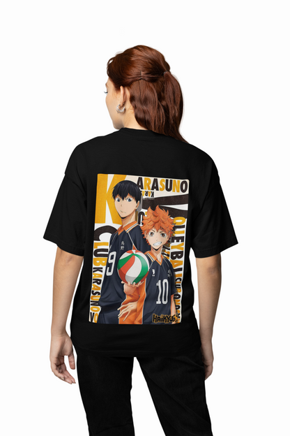 Haikyu Oversized T-Shirt Bold Anime-Inspired Streetwear