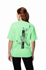 Harmony Of Bird Oversized T-Shirt