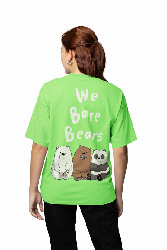 We Are Bears Oversized T-Shirt for Soft Urban Casual Looks