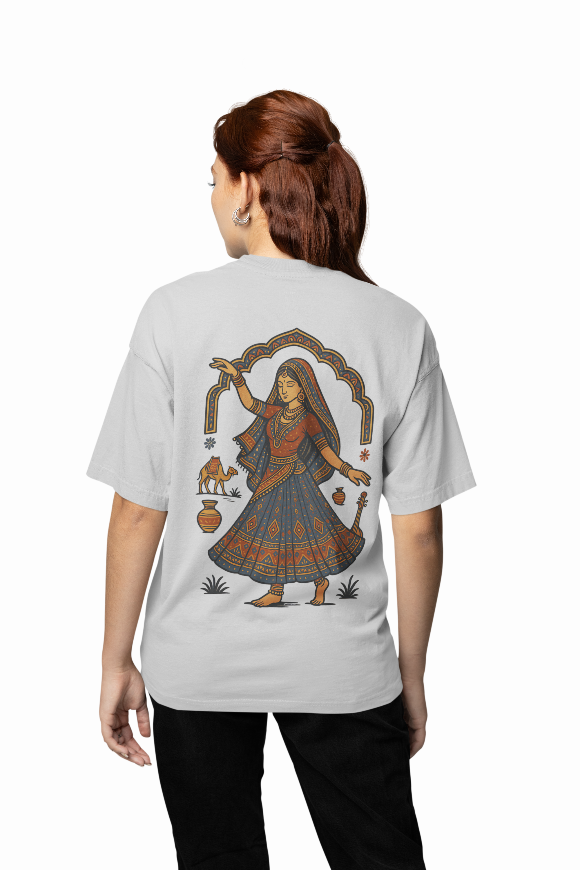 Desert Rhythm Oversized T-Shirts