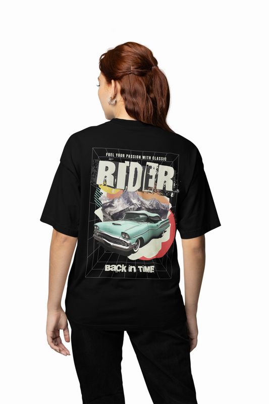 Back In Time Oversized T-Shirts