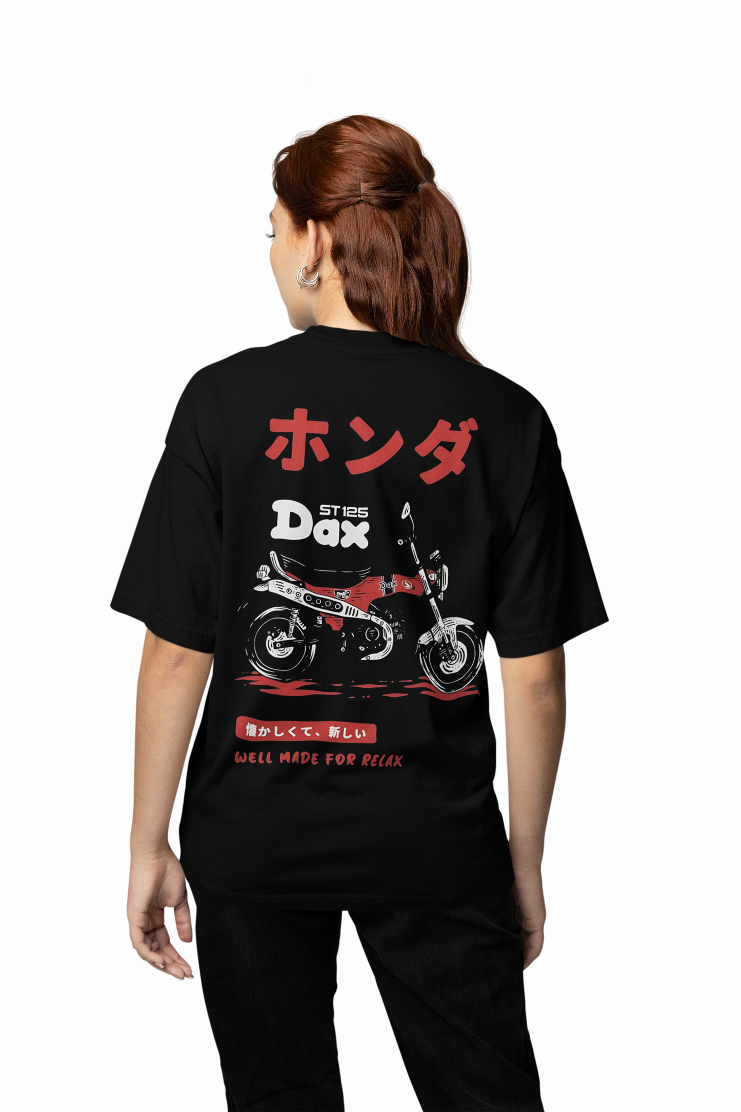 ST 125 Oversized T-Shirts – Bold Superbike Streetwear Style
