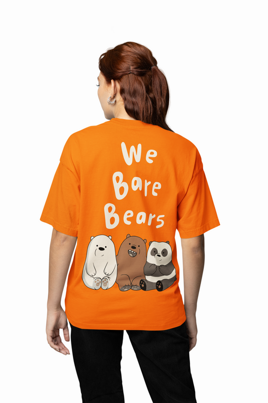 We Are Bears Oversized T-Shirt for Soft Urban Casual Looks