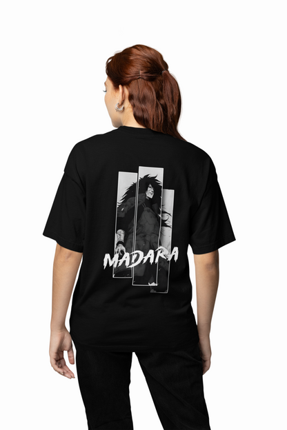 Madara Uchiha Oversized T-Shirt Bold Anime Streetwear