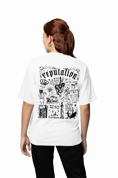 Taylor's Version Oversized T-Shirt for Fans Streetwear Tees