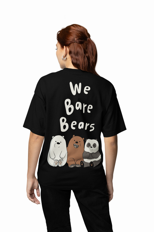 We Are Bears Oversized T-Shirt for Soft Urban Casual Looks