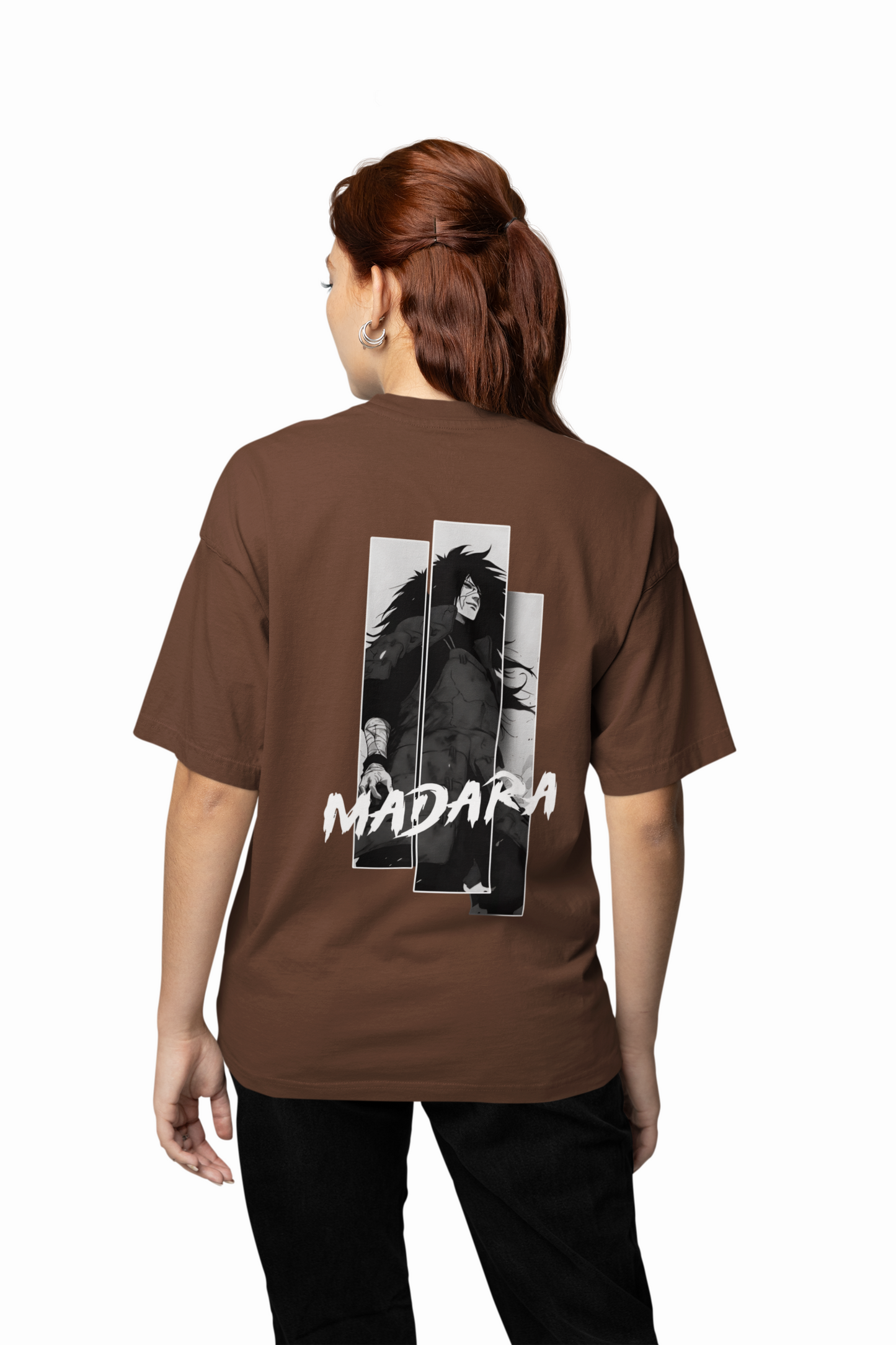 Madara Uchiha Oversized T-Shirt Bold Anime Streetwear