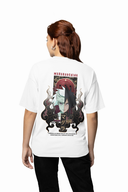 Madara Yin & Yang Oversized T-Shirt – Anime Graphic Tee
