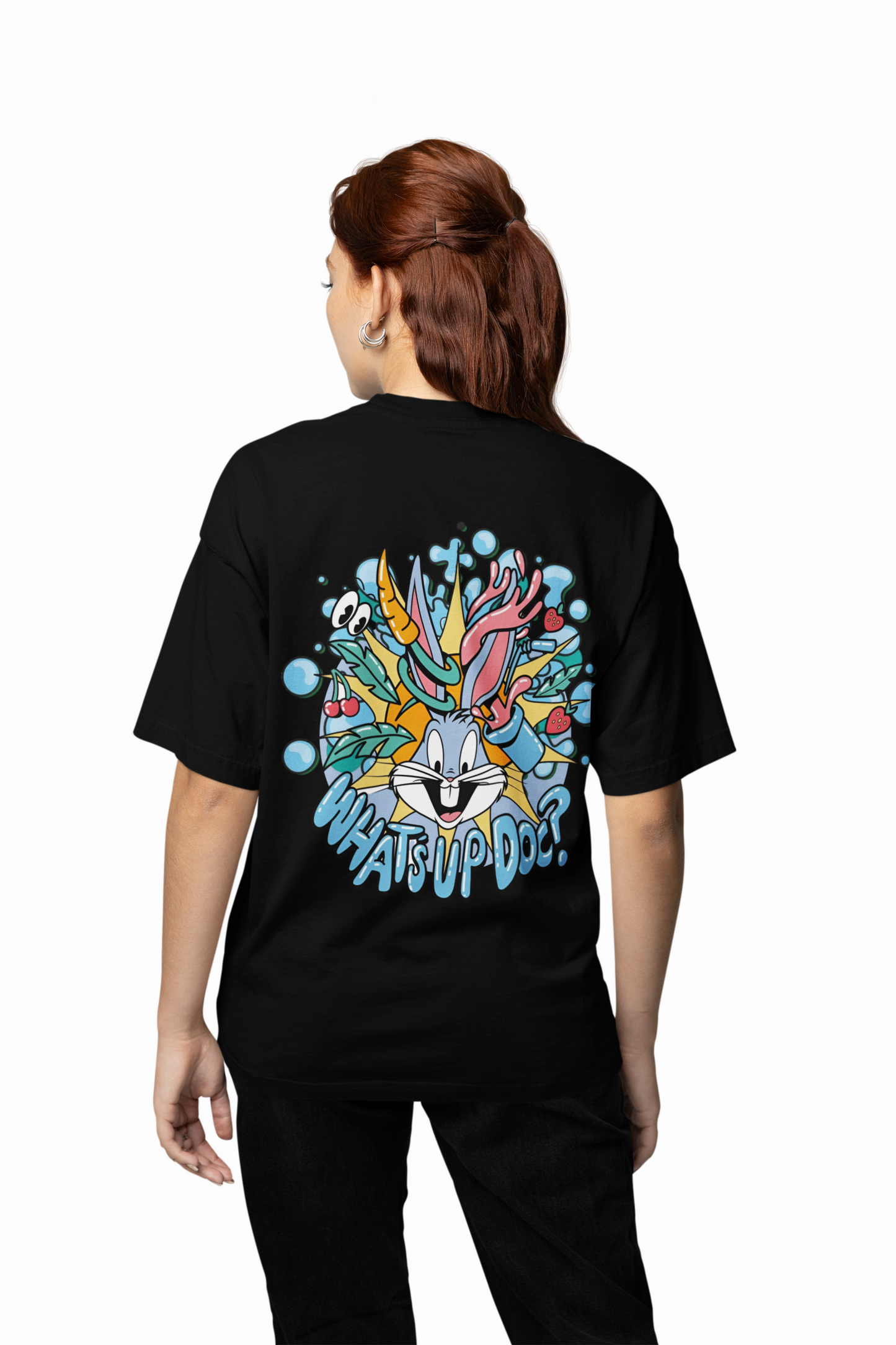 What's Up Doc Oversized T-Shirt for Relaxed Daily Comfort