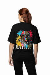 Army Battle Oversized T-Shirt