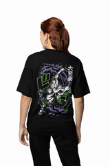 Three Sword Wrath Oversized T-Shirt