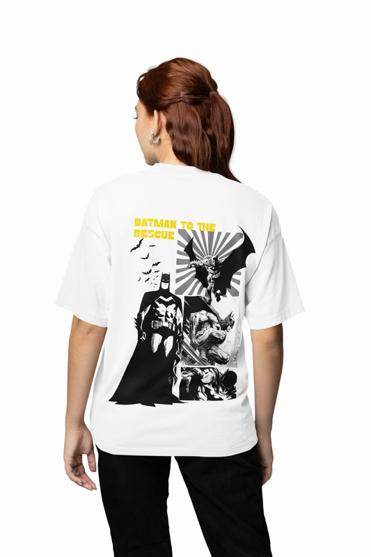 Rescue Batman Oversized T-shirt