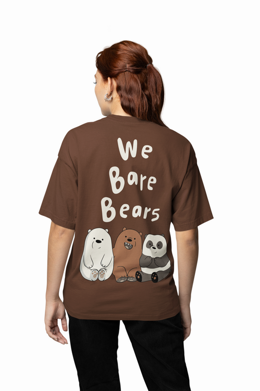 We Are Bears Oversized T-Shirt for Soft Urban Casual Looks