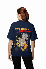 Two Side One Truth Oversized T-Shirt