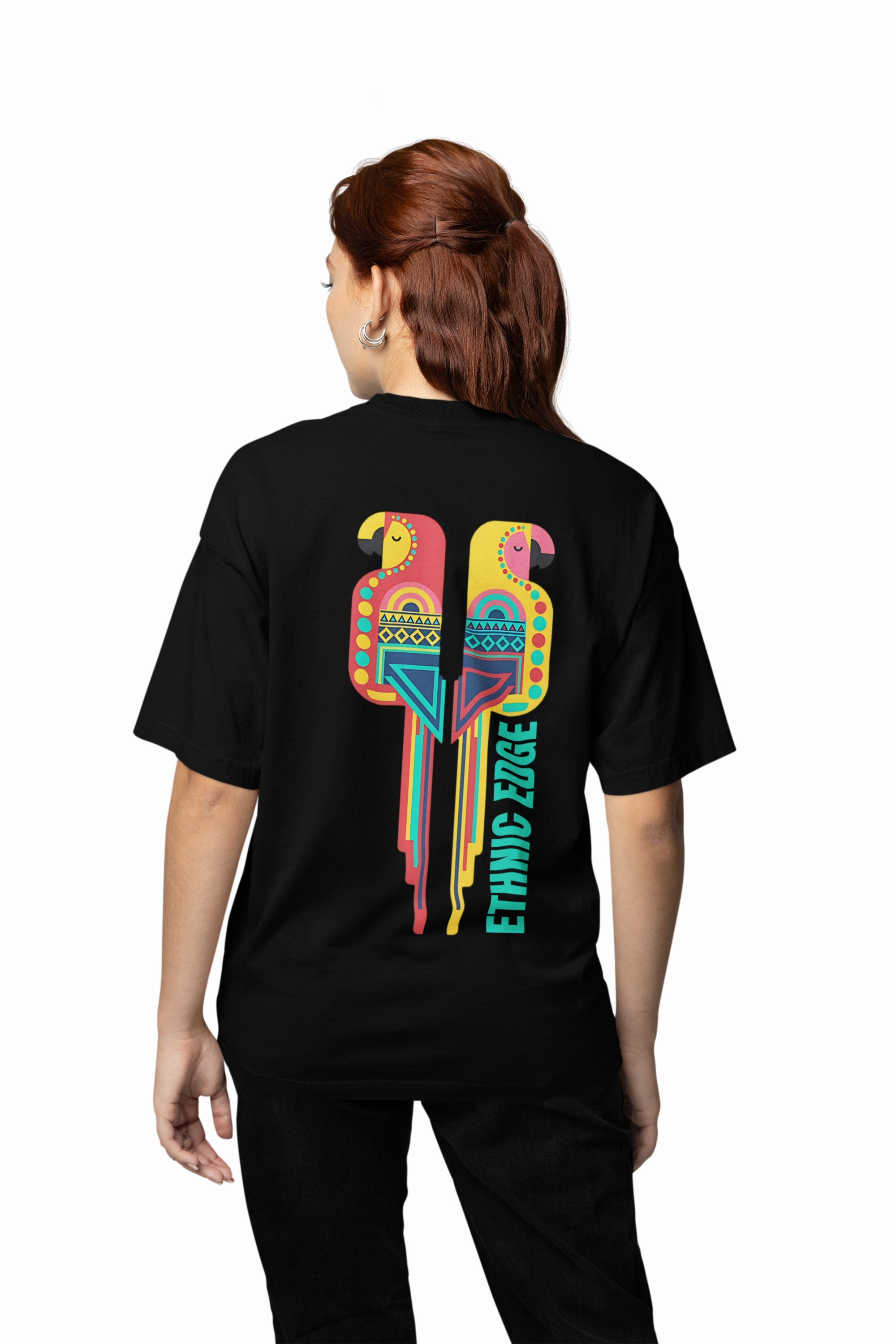 Ethnic Edge Oversized T-Shirts