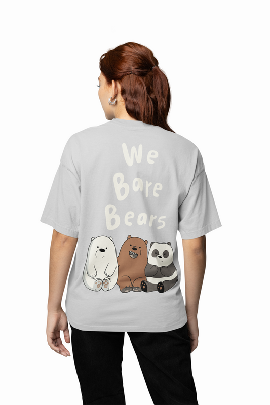 We Are Bears Oversized T-Shirt for Soft Urban Casual Looks