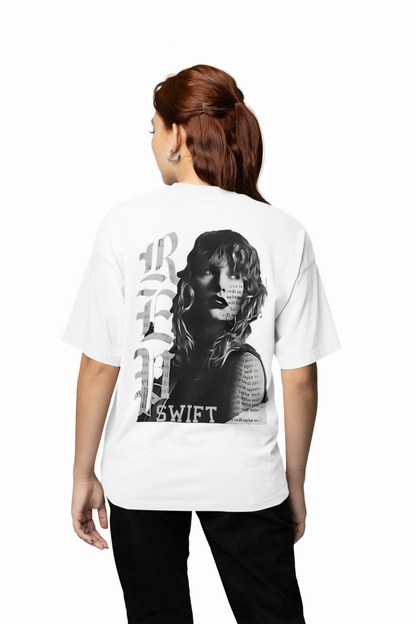Swift in Shadows Oversized T-Shirt Bold Dark Streetwear Tee