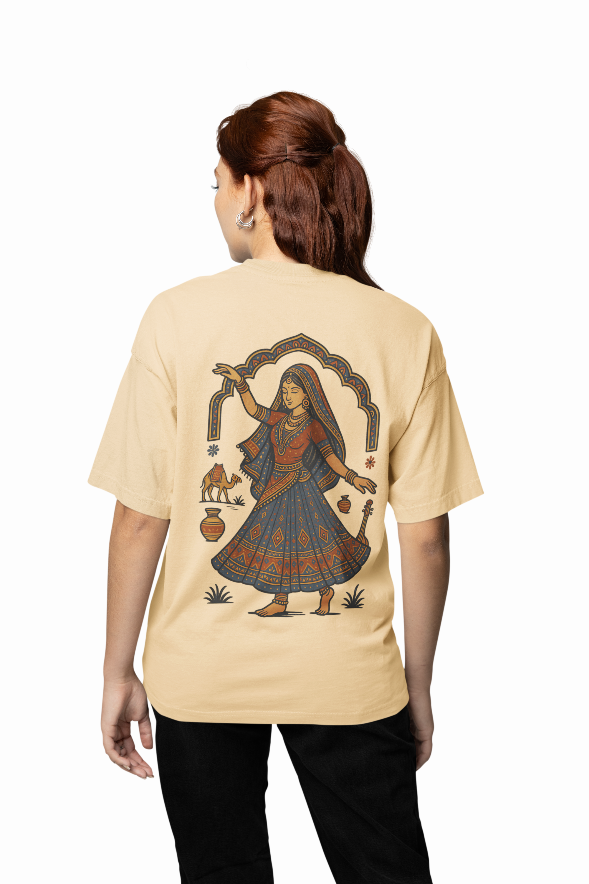 Desert Rhythm Oversized T-Shirts