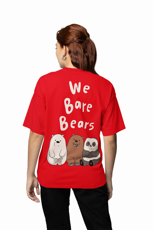 We Are Bears Oversized T-Shirt for Soft Urban Casual Looks