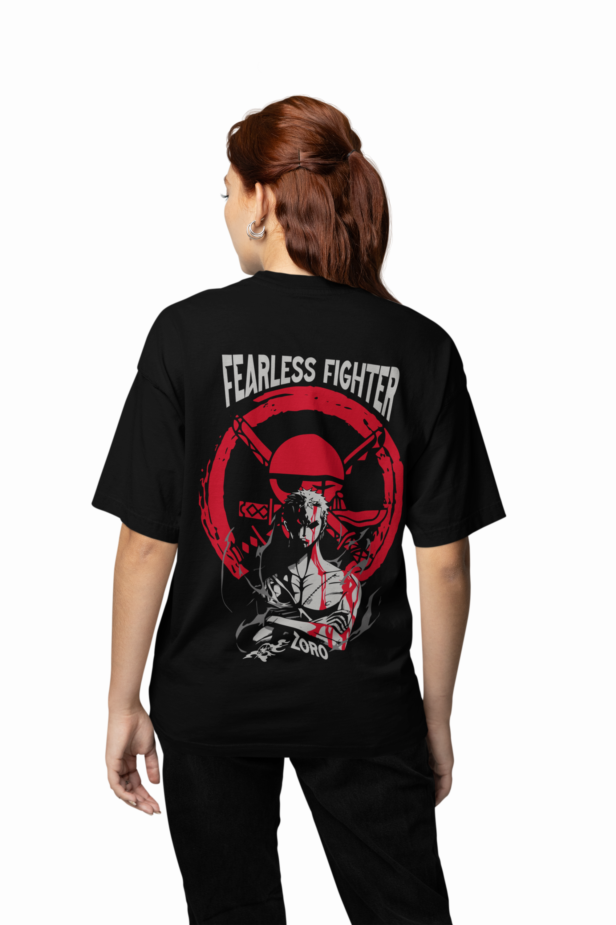 Fearless Zoro Oversized T-Shirt