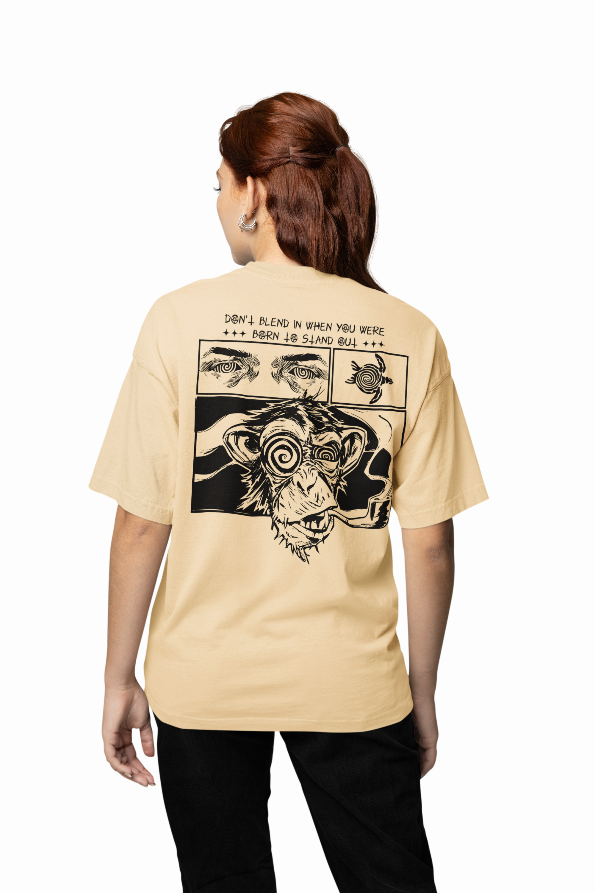 Born To Stand Out Oversized T-Shirt