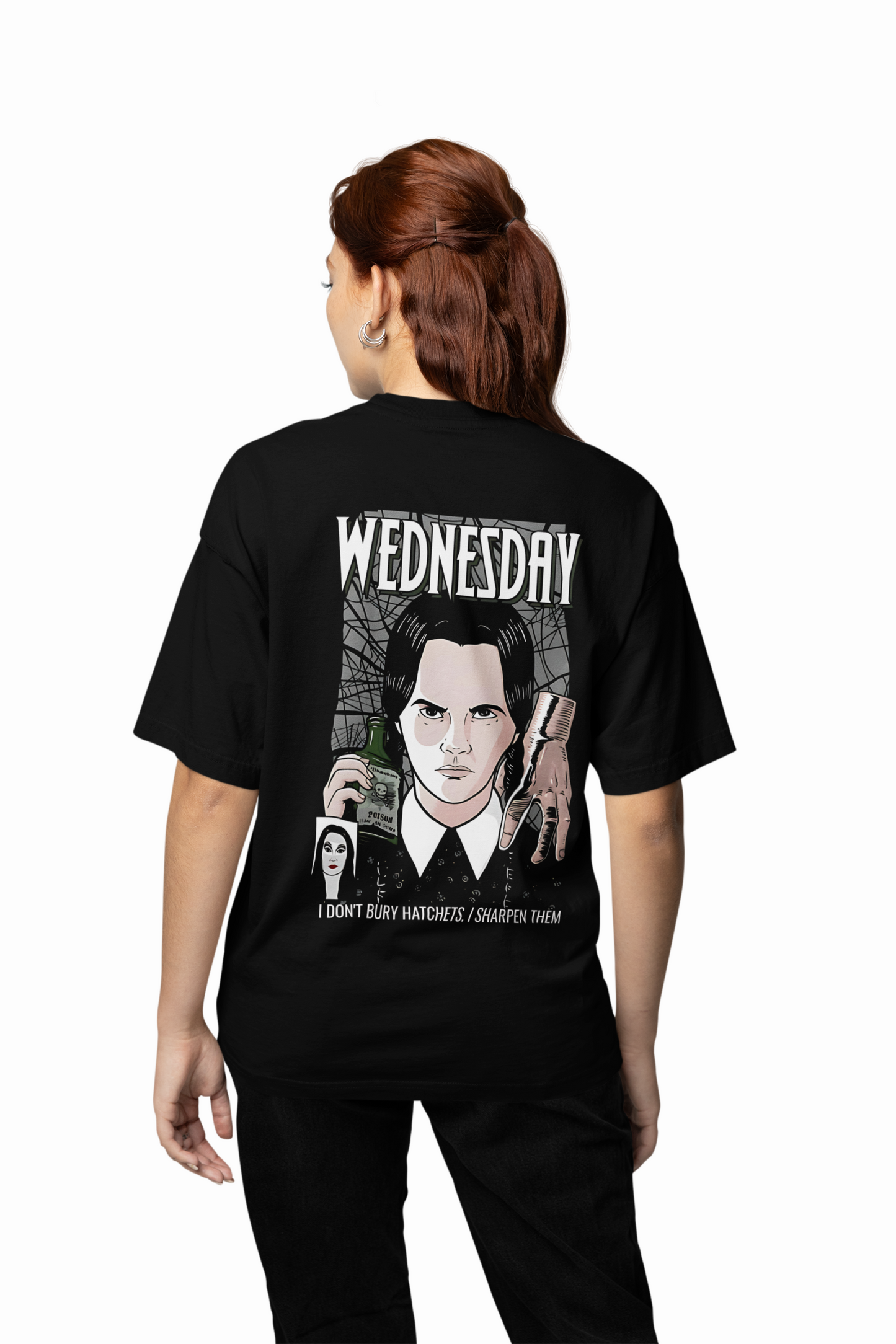 I Sharpen Them Oversized T-Shirt Bold and Fearless Streetwear