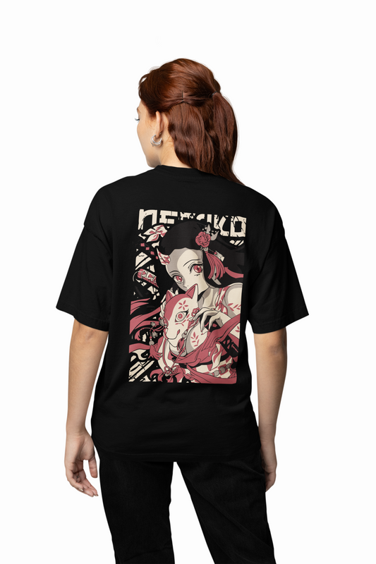 Demon Nezuko Oversized T-Shirts