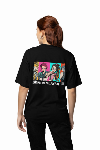 Demon Slayer Street Oversized T-Shirt Anime Meets Urban Drip