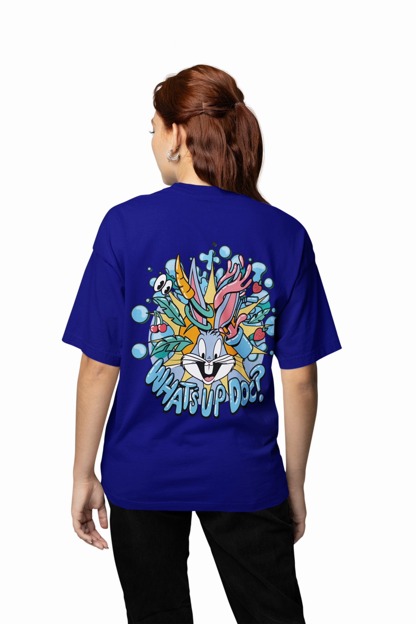 What's Up Doc Oversized T-Shirt for Relaxed Daily Comfort