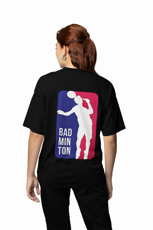 Badminton Suttle Shine Oversized T-Shirt