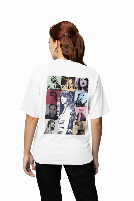 Taylor Swift's Era Oversized T-Shirt for Fan Streetwear Tee