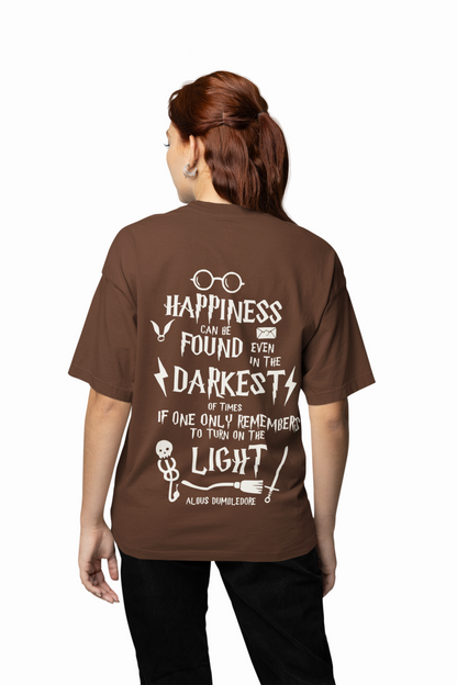 Happiness Always Oversized T-Shirt