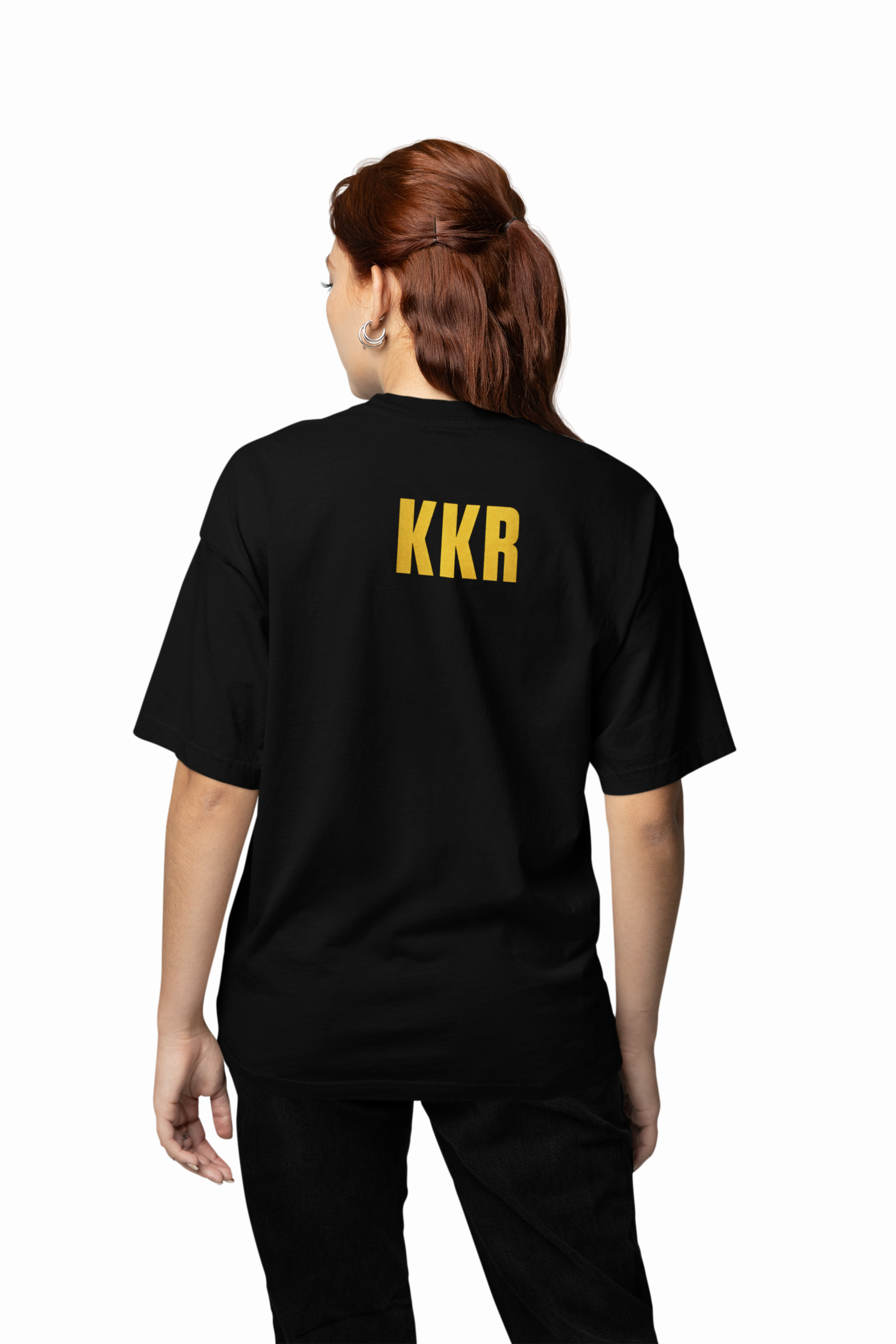 KKR Full Form Team Oversized T-Shirts