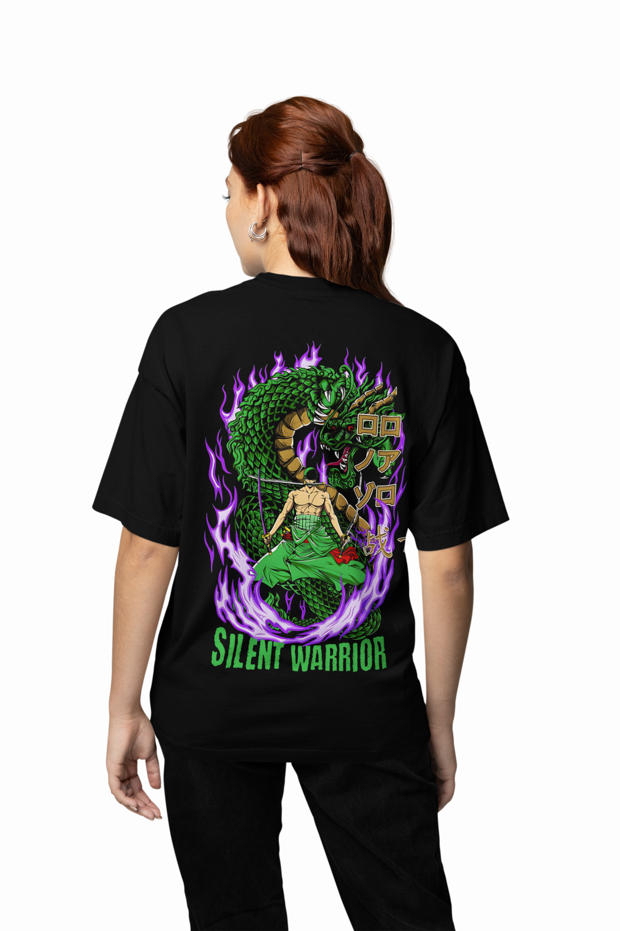 Zoro Silent Warrior Oversized T-Shirt