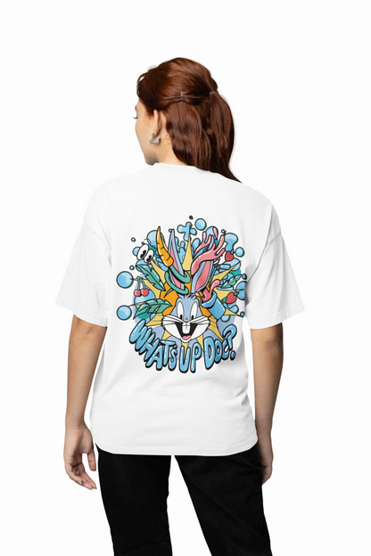 What's Up Doc Oversized T-Shirt for Relaxed Daily Comfort