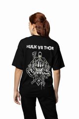 Hulk Vs Thor Oversized T-Shirt