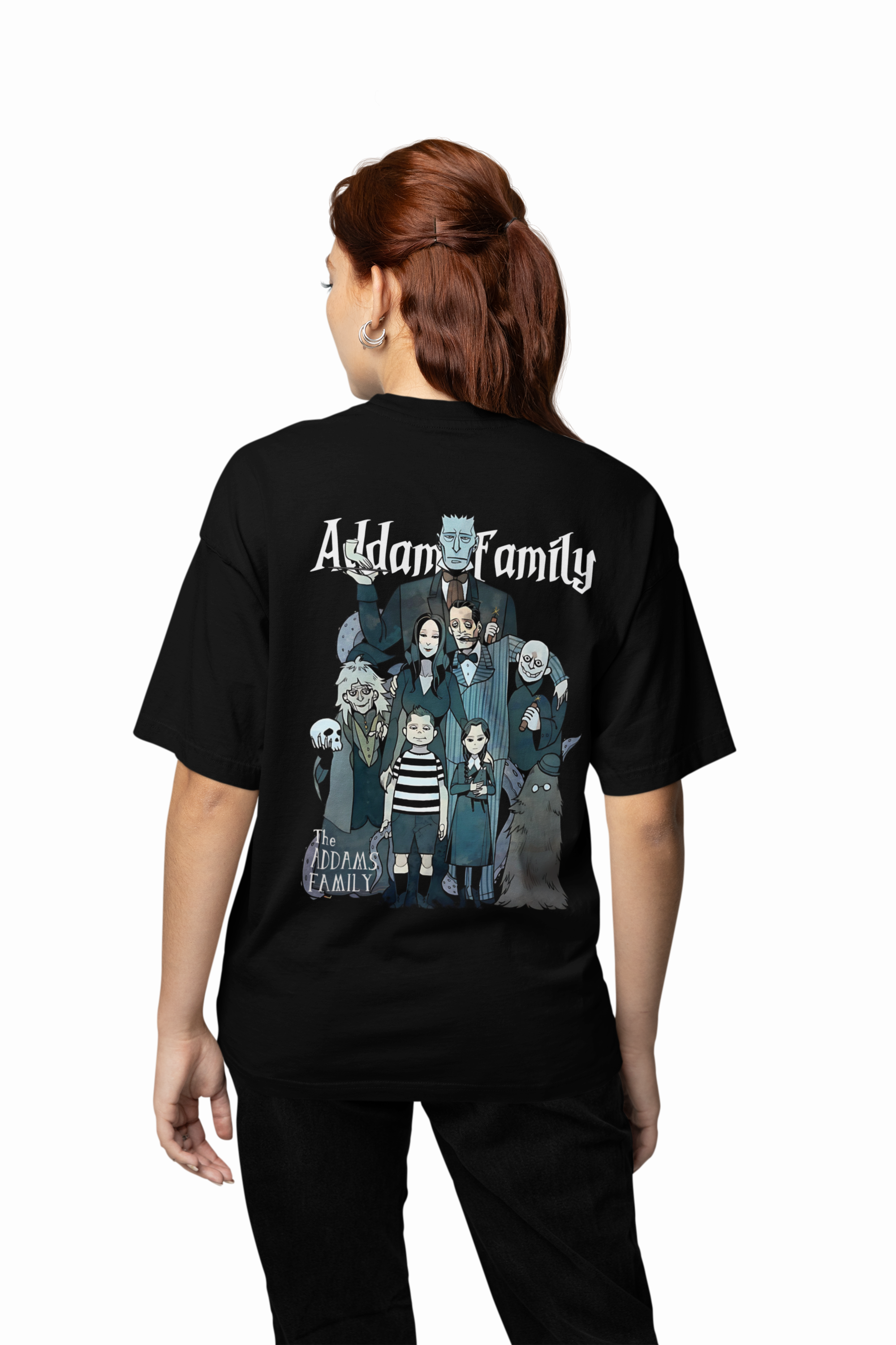 Wednesday Addams Family Oversized T-Shirt